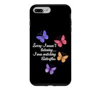 Penser aux Papillons Cute Nature Wildlife Coque pour iPhone 7 Plus/8 Plus