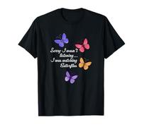 Penser aux Papillons Cute Nature Wildlife T-Shirt