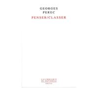 Penser/Classer - Georges Perec - Seuil - broché - Roman
