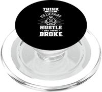 Penser comme Un Millionnaire Espèces Capitalisme Argent PopSockets PopGrip pour MagSafe
