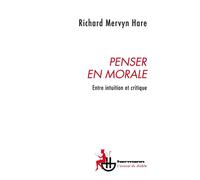 Penser en morale Entre intuition et critique - Richard Mervyn Hare - Hermann - broché - Essai