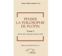 Penser La Philosophie De Plotin Tome I
