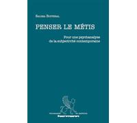 Penser le métis: Pour une psychanalyse de la subjectivité contemporaine