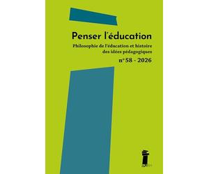 Penser l'éducation, n° 58/2026
