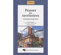 Penser les territoires En hommage à Georges Benko - Cary/joyal - Presses Universite Du Quebec - broché - Essai