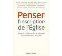Penser l'inscription de l'eglise Collectif (Auteur)