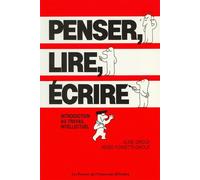 Penser, lire, écrire Introduction au travail intellectuel - Aline Giroux - Pu De L'universite D'ottawa - broché - Livre