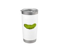 Penser sur les cornichons drôle dire légume Gobelet isotherme en acier inoxydable double paroi