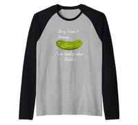 Penser sur Les cornichons drôle dire légume Manche Raglan