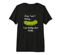 Penser sur Les cornichons drôle dire légume T-Shirt Haut de Gamme