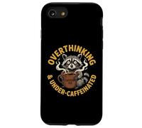 Penser trop et sous caféiné Amateur de café anxieux Coque pour iPhone SE (2020) / 7/8