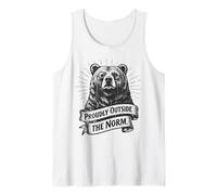 Penseur d'individualité fièrement en Dehors de la Norme Bear Débardeur