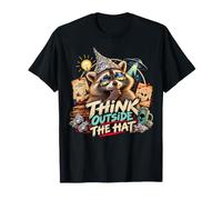 Pensez à l’extérieur du Chapeau en Aluminium Théorie du T-Shirt