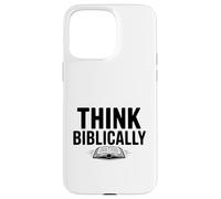 Pensez à la Foi chrétienne bibliquement inspirante Coque pour iPhone 15 Pro Max