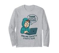 Pensez Avant de cliquer - Sensibilisation à la cybersécurité Manche Longue