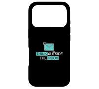 Pensez en Dehors de la boîte de réception Marketing par e-Mail drôle Un Expert SEO Coque pour iPhone 17 Pro