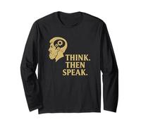 Pensez Puis Parlez : Une Sagesse pour Les Esprits Modernes Manche Longue