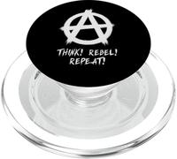 Pensez! Rebel! Répétez!, Punks, Punk-Rock, Anarchie PopSockets PopGrip pour MagSafe