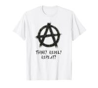 Pensez! Rebel! Répétez!, Punks, Punk-Rock, Anarchie T-Shirt