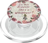 Pensez-Vous qu'elle est Une Fleur Sauvage ? - Alice au Pays des Merveilles PopSockets PopGrip pour MagSafe