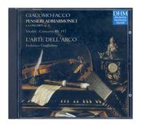 Pensieri Adriarmonici Op. 1 Nos. 1 À 6 Guglielmo, Violon & Dir. K'arte Del'arco + Vivaldi