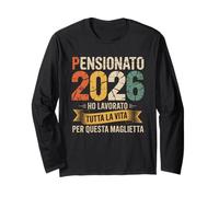 Pension 2026 Orgoglio di una Vita al Lavoro Manche Longue