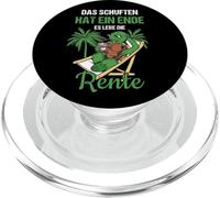 Pension Das Schuften Hat EIN Ende ES Lebe Die Rente PopSockets PopGrip pour MagSafe