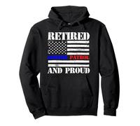 Pension de retraite Retired Border Patrol And Proud Sweat à Capuche