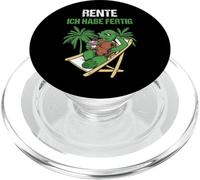 Pensionierung Rente Ich Habe Fertig Rente PopSockets PopGrip pour MagSafe