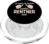 Pensionierung So Sieht EIN Richtig Cooler Rentner Aus Rente PopSockets PopGrip pour MagSafe