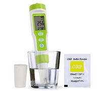 Pensize Orp Redox Tester -1200~1200mv Avec Tampon D'éTalonnage Orp Pour la Mesure de la Qualité de L'Eau ± 2mv Compteur de Potentiel de Réduction D'Oxydation Haute PRécision