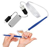 Penstone Art Pen, Stylo à Peinture en Strass,Rhinestone Peinture GEM Dotting Art ÉLECTRIQUE Pense - Applicateur Automatique USB, Fabrication d'accessoires de Projet pour, débutants, Professionnels