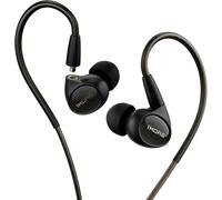 Penta Driver Écouteurs Intra-Auriculaires Filaires, Hybrides Certifiés Haute Résolution Avec Son Hifi, Connecteur Mmcx Amovible, Microphone Mems Et Contrôle 3 En 1, Pour Smartphone[ECO5242764]