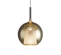 PENTA LIGHT lampe à suspension GLO MAXI (Ø 55 cm / Or miroir - verre et métal)