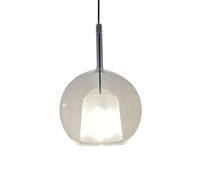 PENTA LIGHT lampe à suspension GLO MAXI (Ø 55 cm / Transparent - verre et métal)