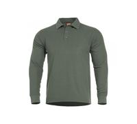 Polo Aniketos Long Sleeve Pentagon - Camo Green XL