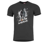 Pentagon Ageron Spartan Warrior T-Shirt Running Coton Classique Athlétique Noir