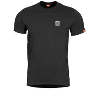 Pentagon Ageron T-shirt American Flag Imprimé Hommes Haut Sport Coton Noir