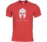 Pentagon Ageron T-Shirt Casque Spartan Hommes Patrol Sécurité Haut Lave Rouge