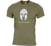 Pentagon Ageron T-Shirt Spartan Casque Hommes Chasse Gamme Armée Haut Olive