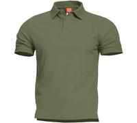 Pentagon Aniketos Polo T-Shirt Armée Tactique Sécurité Police Hommes Camo Green