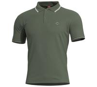 Pentagon Aniketos Polo T-Shirt Stripes Hommes Poids léger Respirant Camo Green