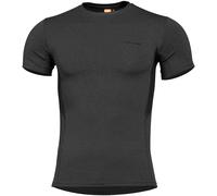 Pentagon Apollo Tac-Fresh T-Shirt Patrouille Tactique Armée Rapide Sec Top Noir