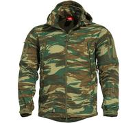 Pentagon Artaxes Hommes Softshell Veste Militaire Patrouille Greek Lizard Camo