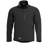 Pentagon Elite Light Softshell Veste Hydrofuge DWR Hommes Poids Léger YKK Noir