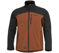 Pentagon Elite Light Softshell Veste Hydrofuge Hommes DWR Respirant Maroon Red