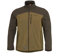 Pentagon Elite Light Softshell Veste Hydrofuge Hommes YKK Coyote / Terra Brown