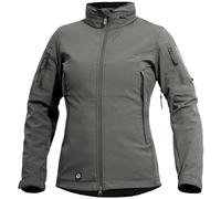 Pentagon Femmes Artaxes Veste Capot Tactique Coquille Souple Manteau Wolf Grey