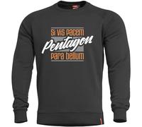 Pentagon Hawk Chandail Hommes Para Bellum Extérieur Randonnée Travail Gym Noir