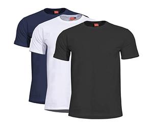 Pentagon Homme Orpheus T-Shirts Triple Mix Midnight Blue-Blanc-Noir